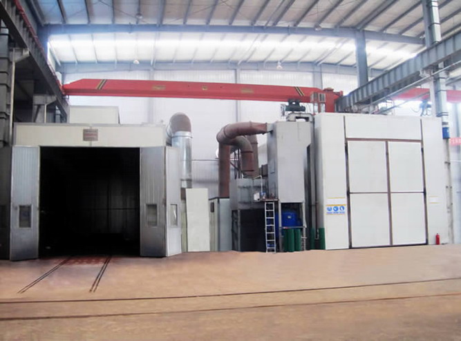 石油機械廠噴砂、噴漆房